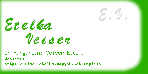 etelka veiser business card